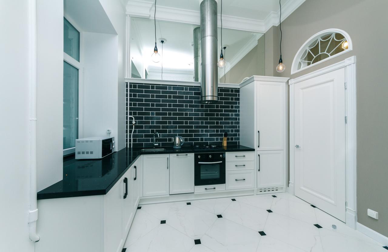 Vip Apartment Near Kreschatyk, 31А Pushkinska Street Kiev Dış mekan fotoğraf